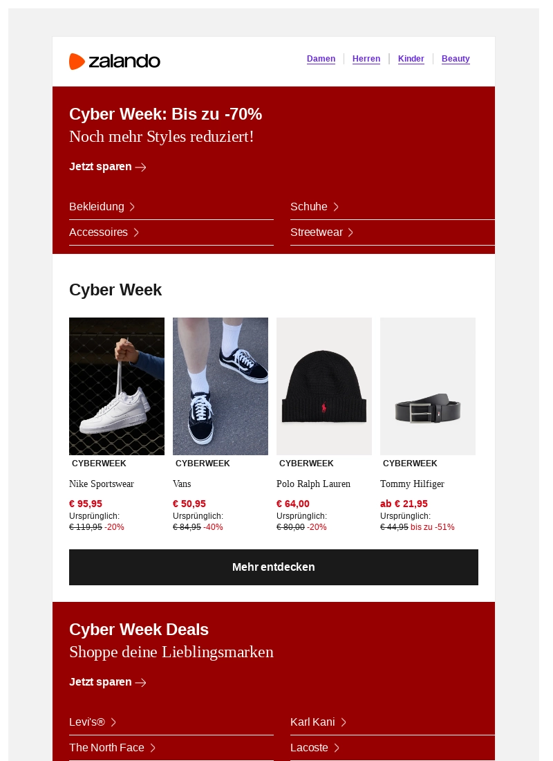 26 Zalando Gutscheine 15% + 71% Rabatt Code im März 2025 | AlleCodes